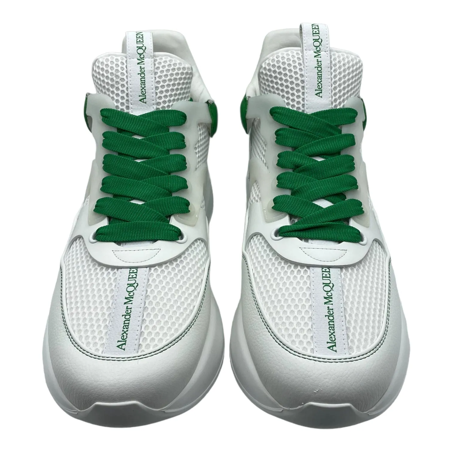 Alexander McQueen Oversized Runner White Green