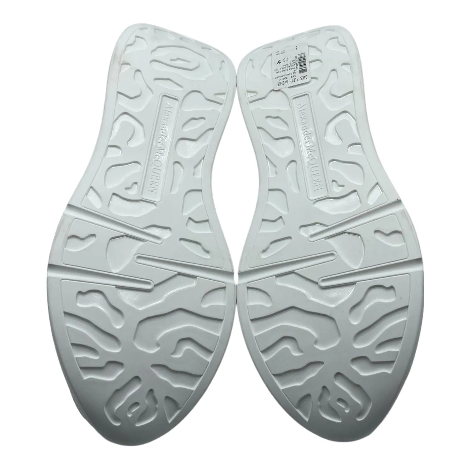 Alexander McQueen Oversized Runner White Green