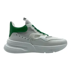Alexander McQueen Oversized Runner White Green