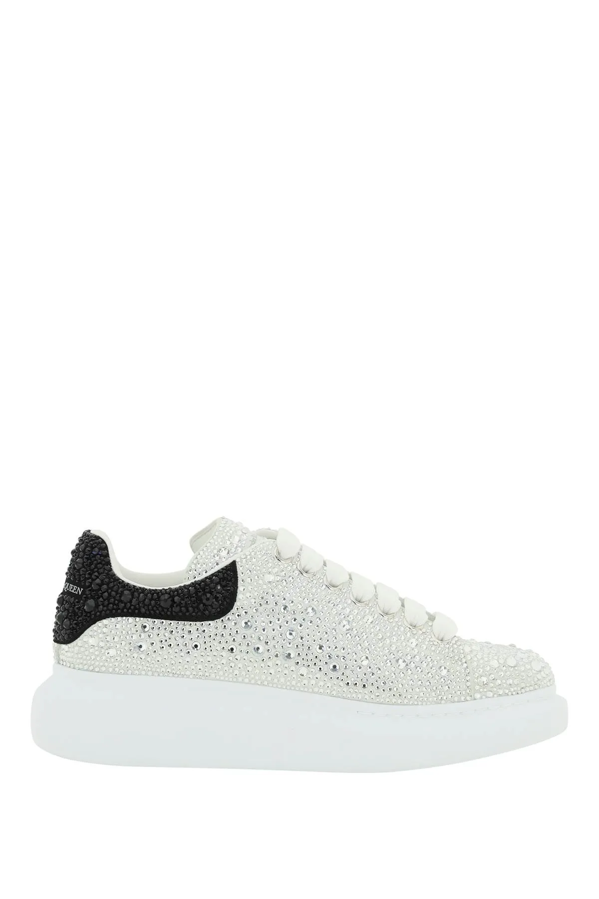Alexander mcqueen oversized sneakers with crystals