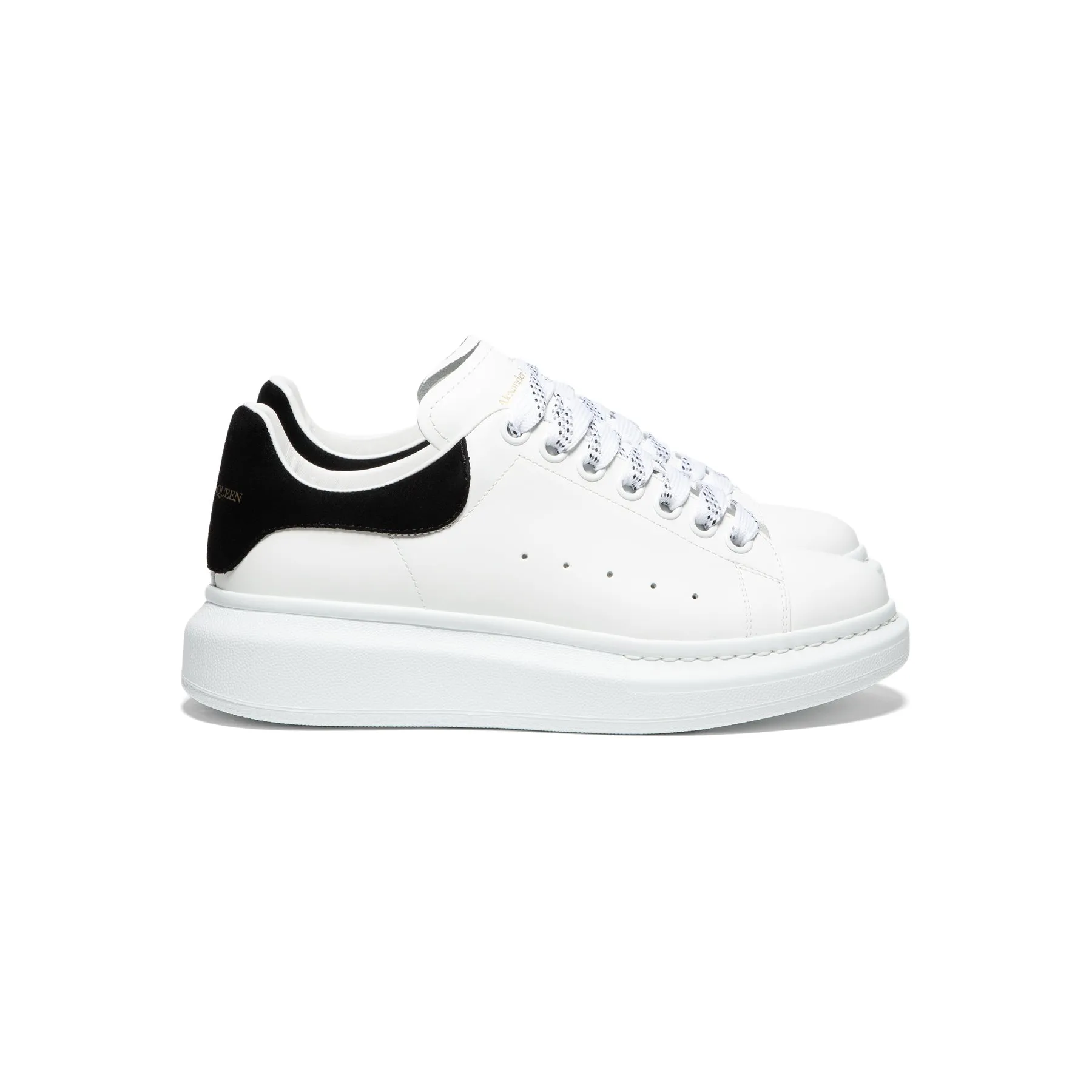 Alexander McQueen Womens Oversized Sneaker (White/Black)