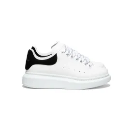 Alexander McQueen Womens Oversized Sneaker (White/Black)