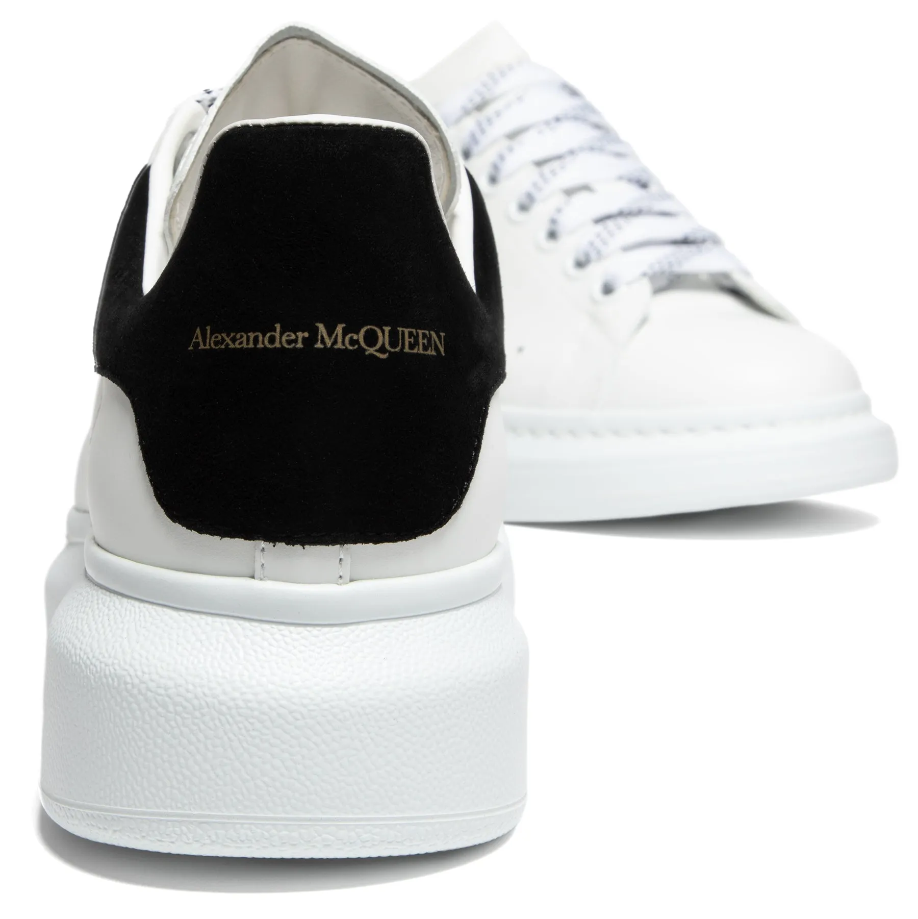 Alexander McQueen Womens Oversized Sneaker (White/Black)