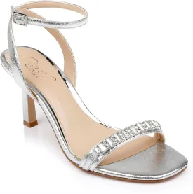 Jewel Badgley Mischka Veronika Embellished Sandals