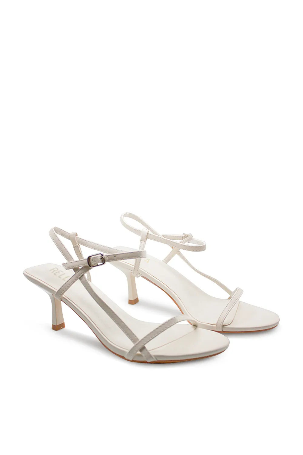 Kate Kitten Heel - White