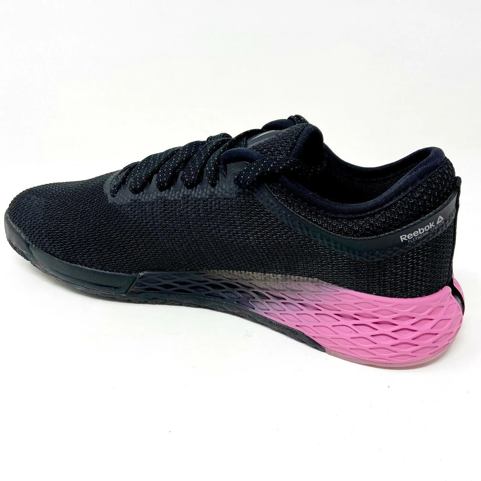 Reebok Nano 9 Black Pink Mens Size 8.5 Cross Training Sneakers FU7561