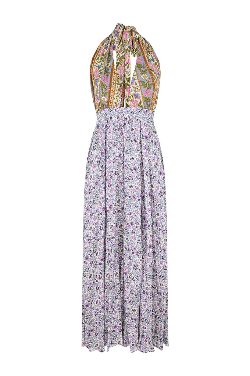 Sienna Halter Maxi Dress