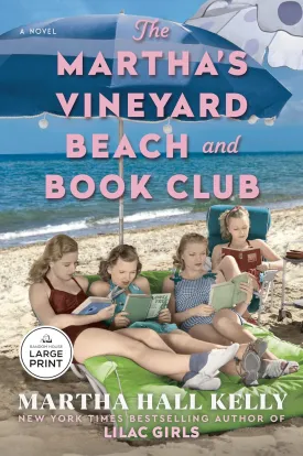 The Martha's Vineyard Beach and Book Club: A Novel Paperback  Large Print, May 27, 2025